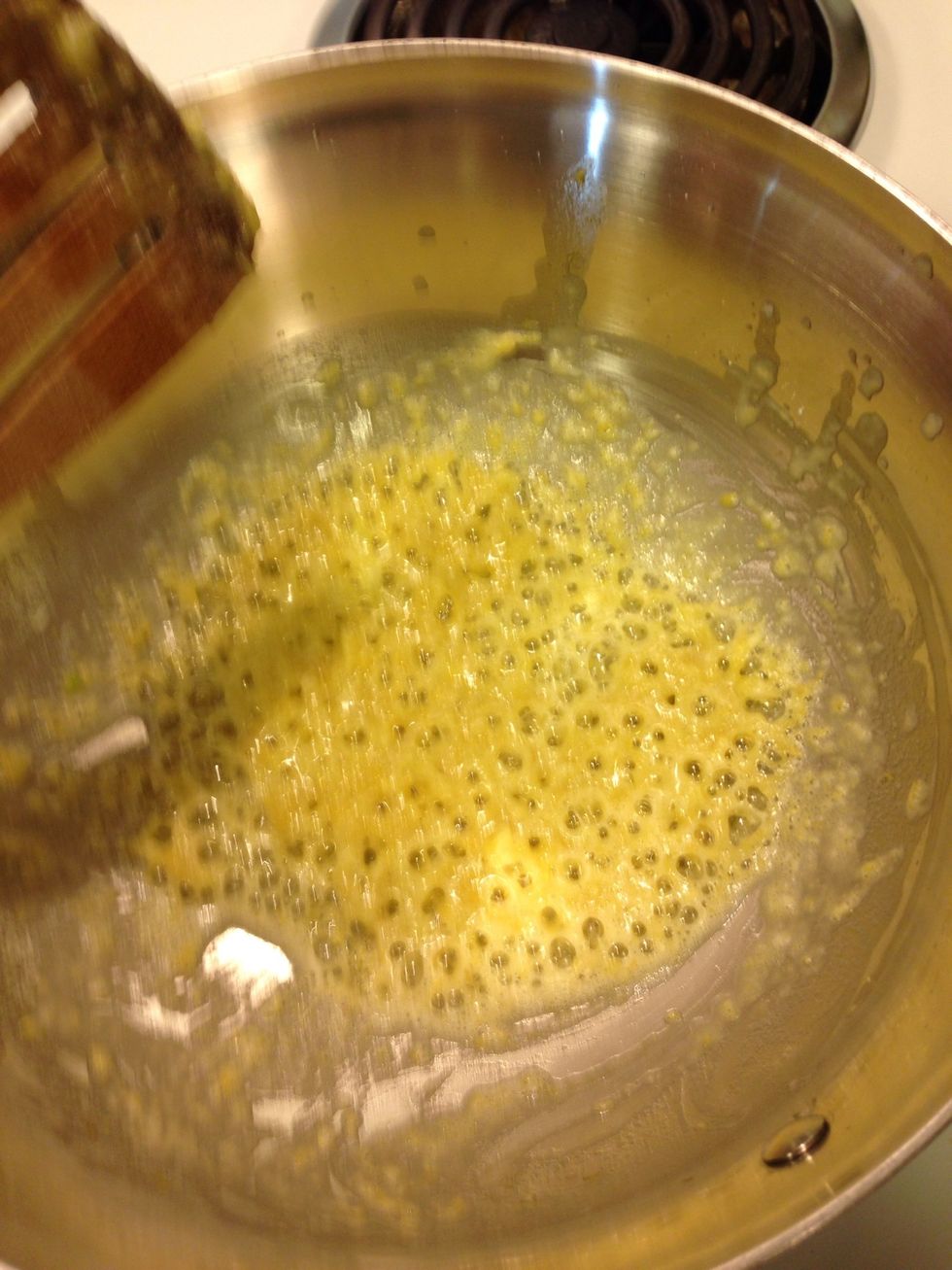 Cook about 3-4 minutes to make sure the raw flour taste is out