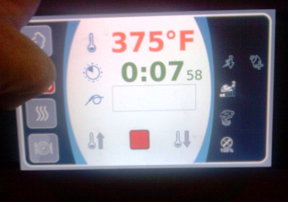 Cook at 375F (190C) for 8 minutes.