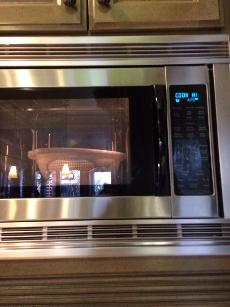 Cook beansprouts in the microwave for 1:30.