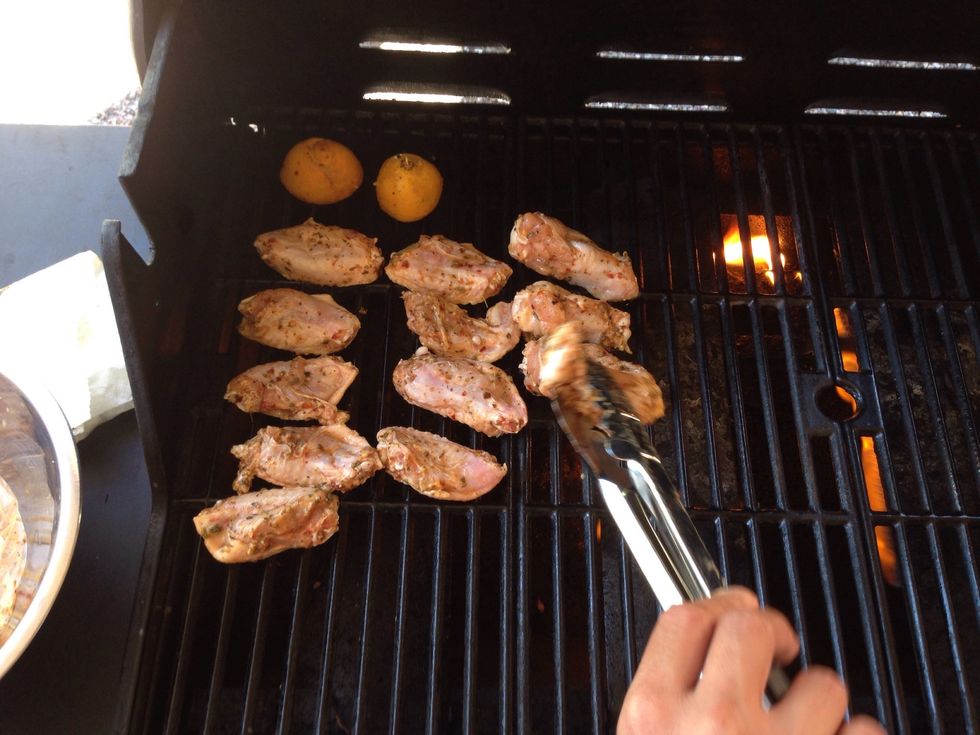 Cook chicken until cooked and well colored. About 7-8 minutes on each side. Check to always see if the chicken is cooked.