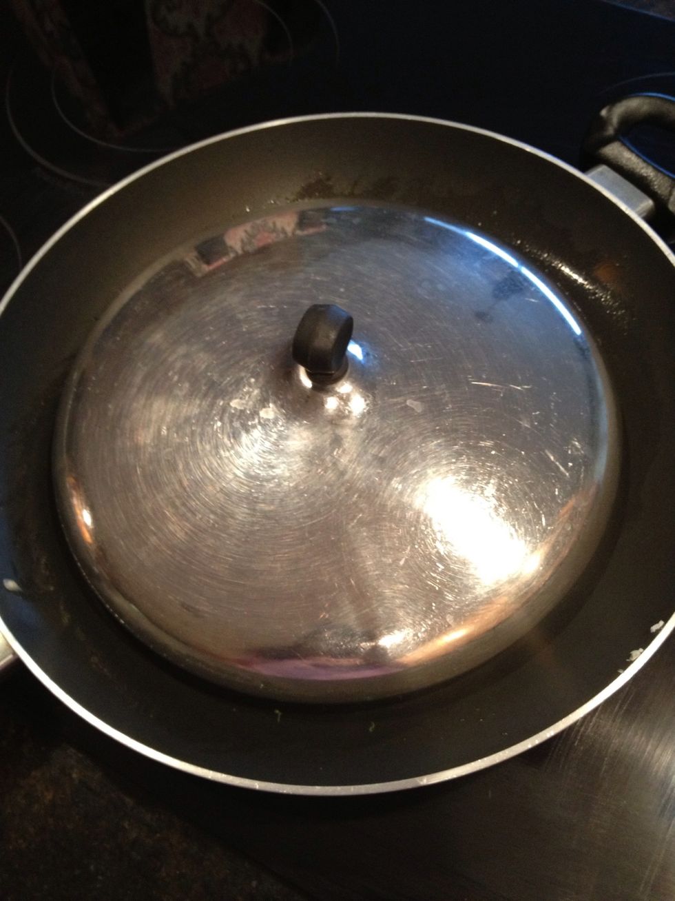 Cook covered for about 10 minutes until cooked through and you can easily poke it with a fork
