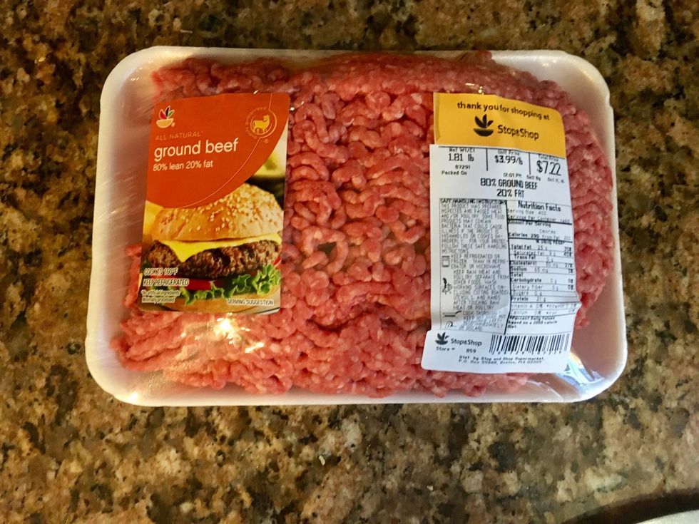 Cook & drain ground beef