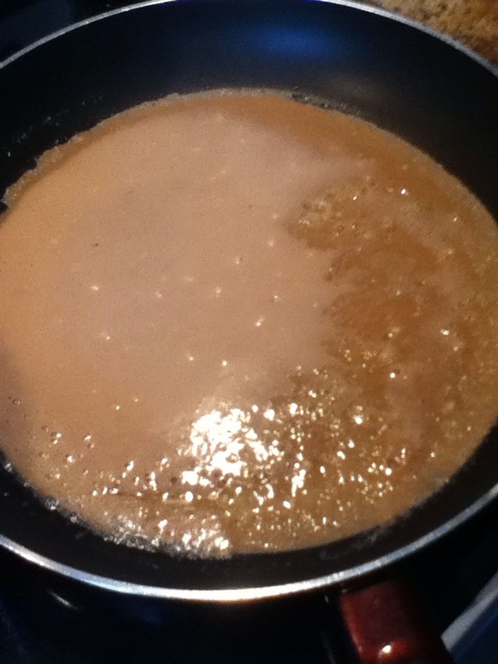 Cook each side of the crepe for around 2 minutes