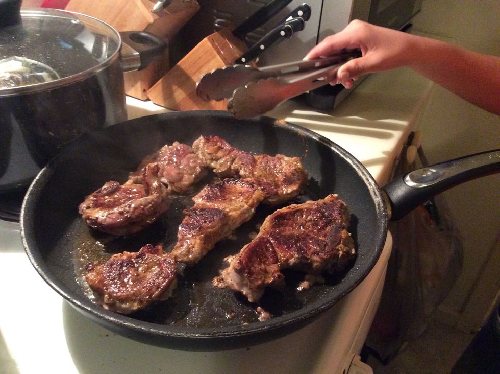 Cook for 2 to 3 minutes on each side.