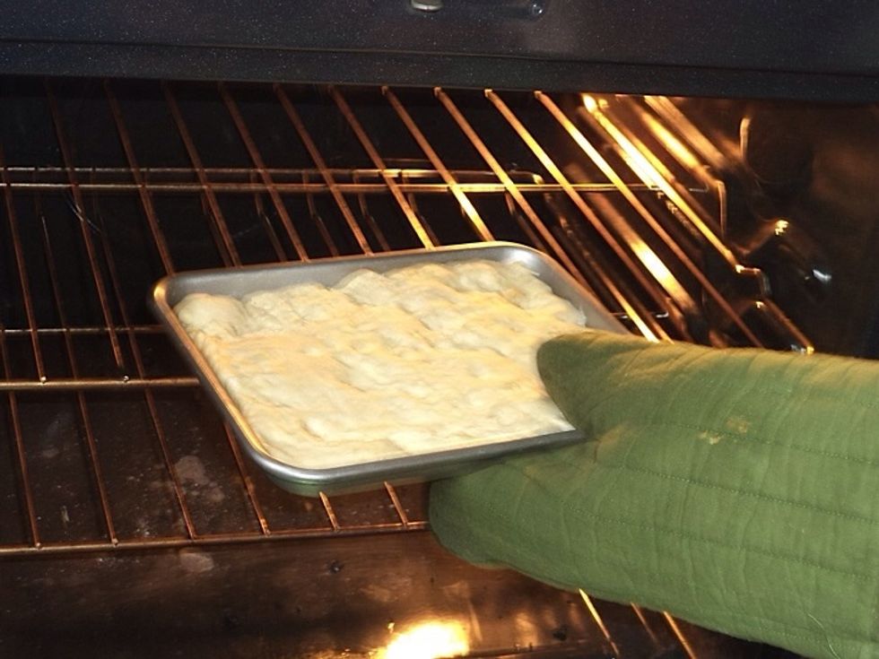 cook for 20 minutes or until harder, make sure you bake it for the right time, the dough doesn't taste good if you don't