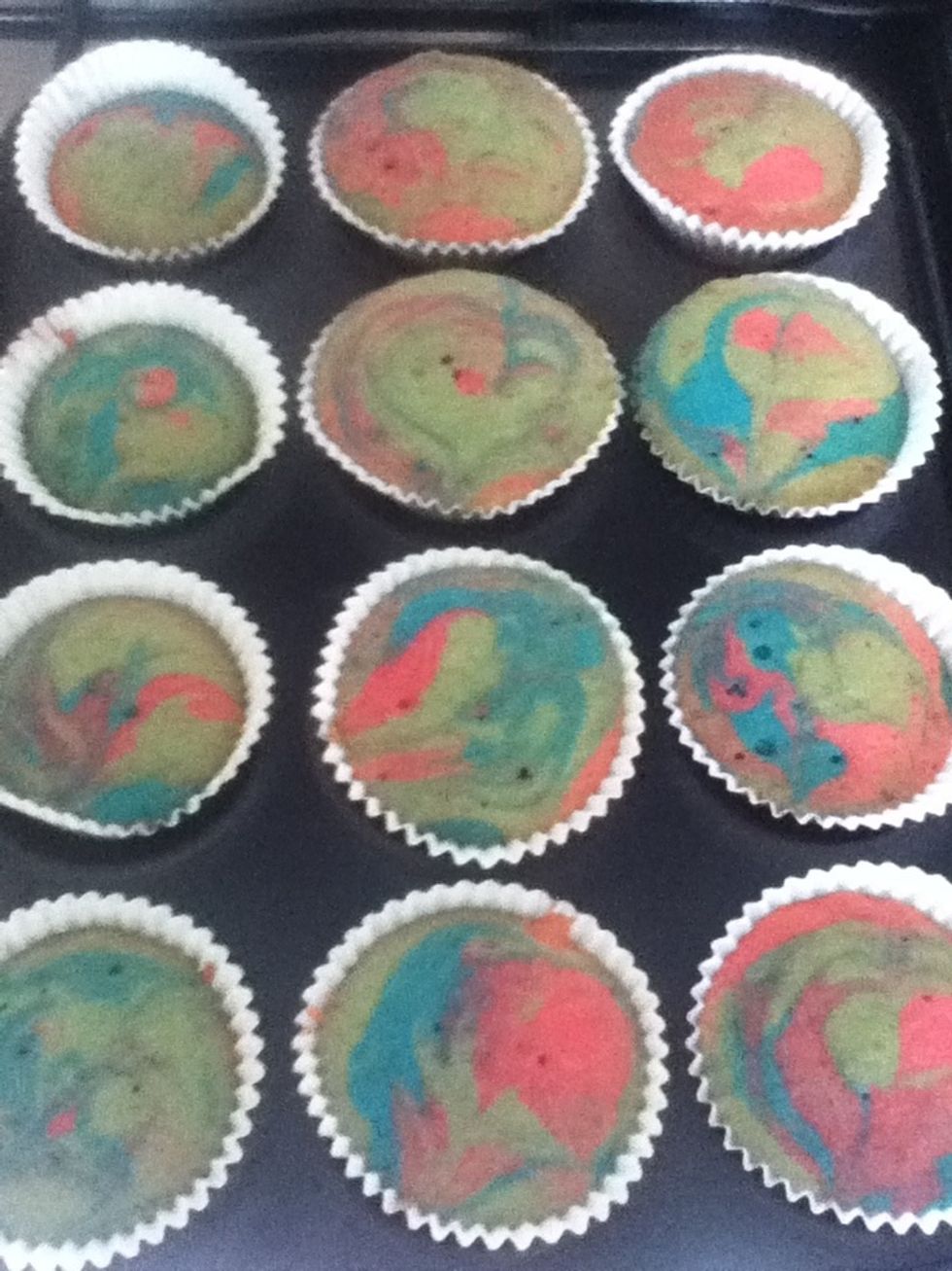 Cook for 30 min at gas mark 4 they should look like this