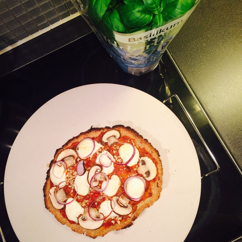 Cook for 5-10 mins after adding the topping (until golden).