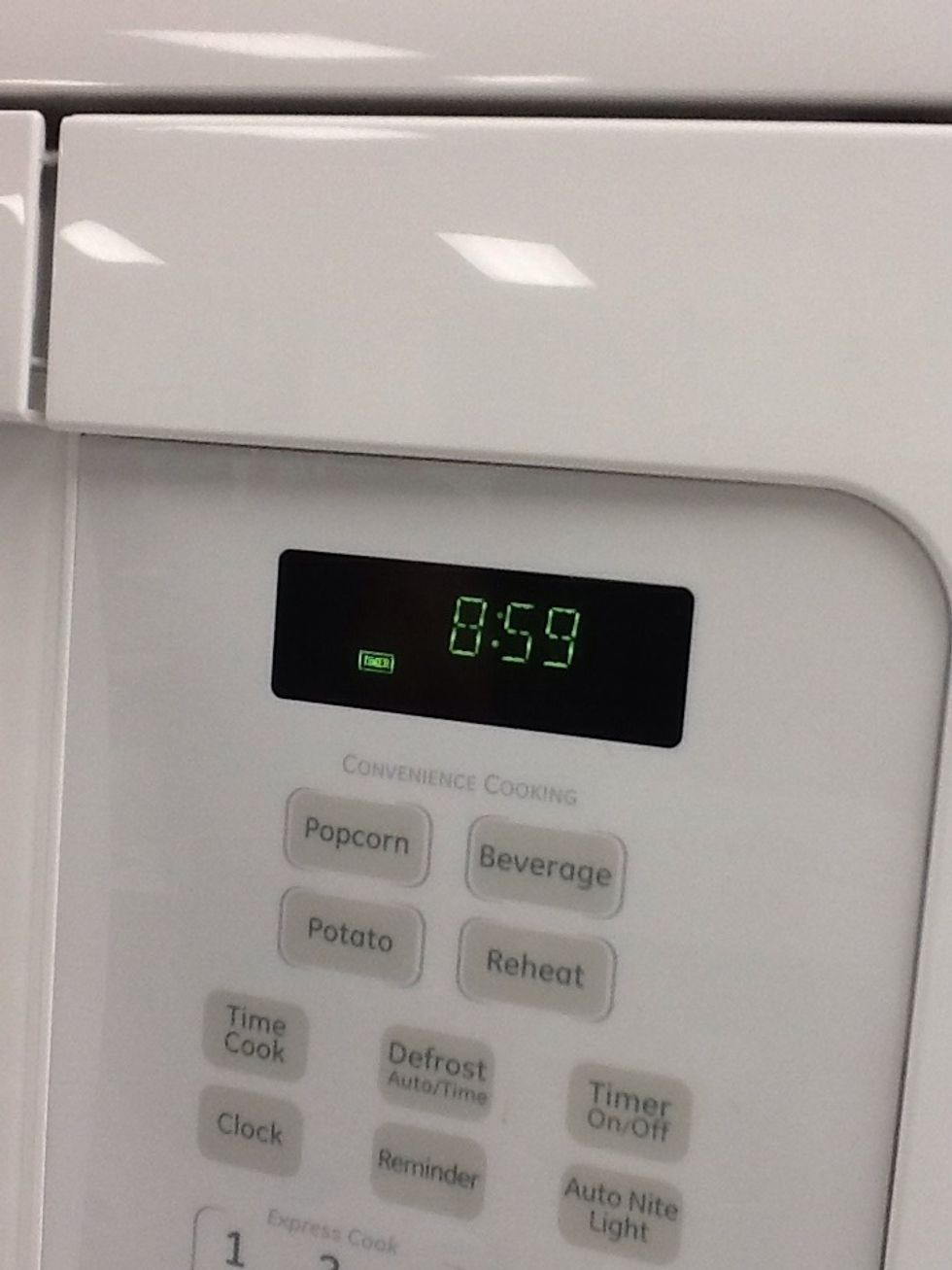 Cook for 9 minutes