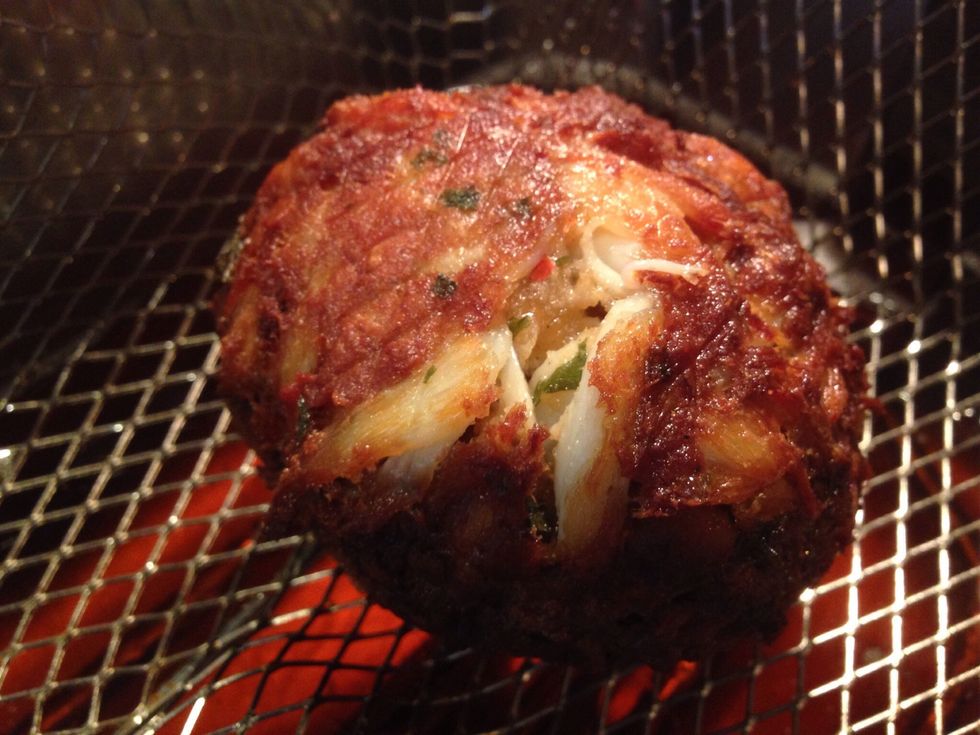 Cook for about 8 minutes until golden brown. Drain for about 2 minutes before serving.
