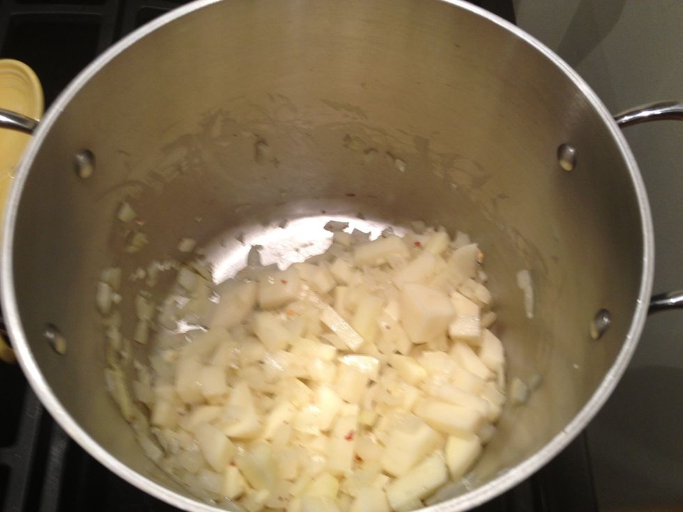 Cook for another minute or so.