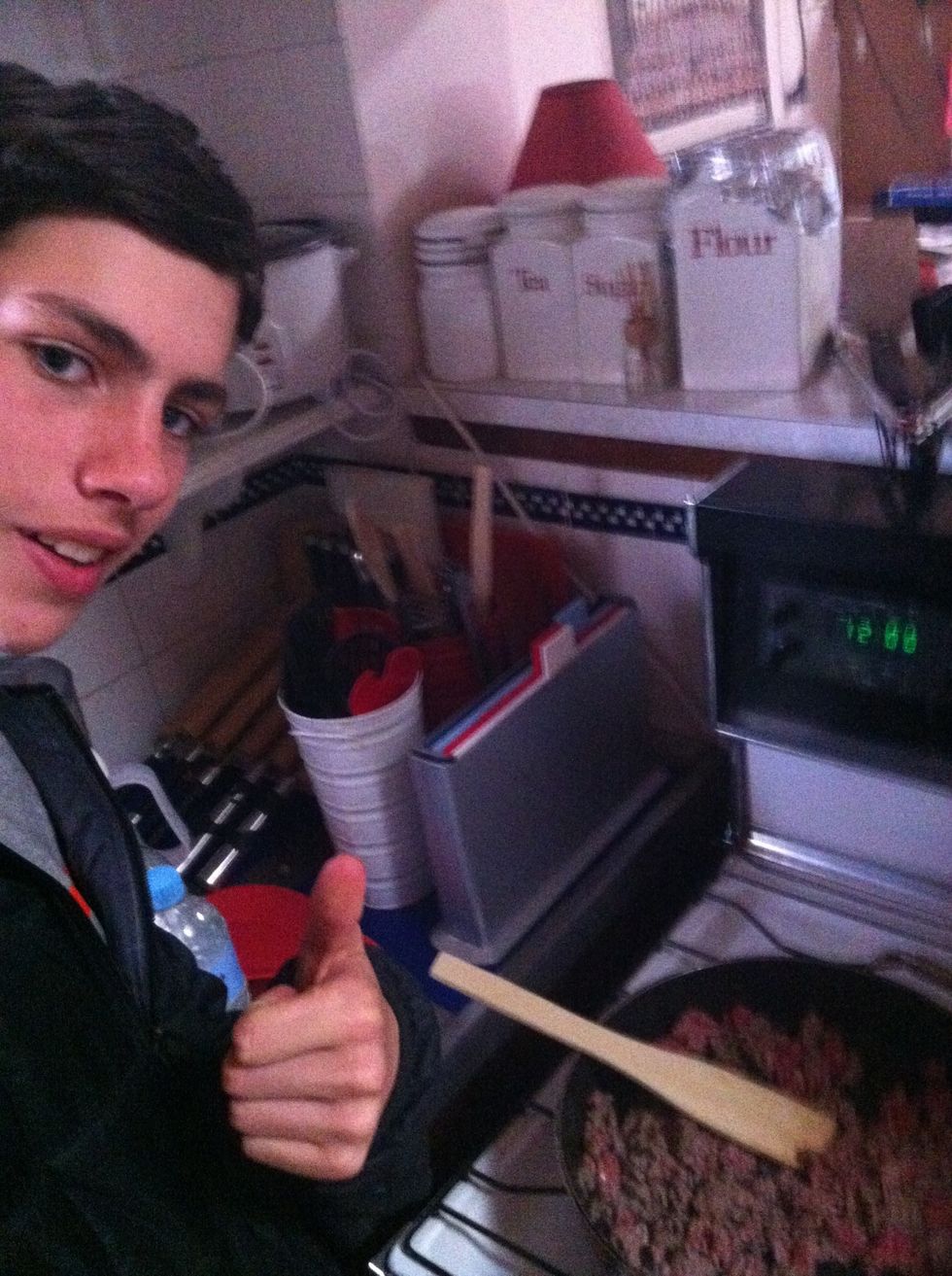 Cook for around 5 minutes or until brown