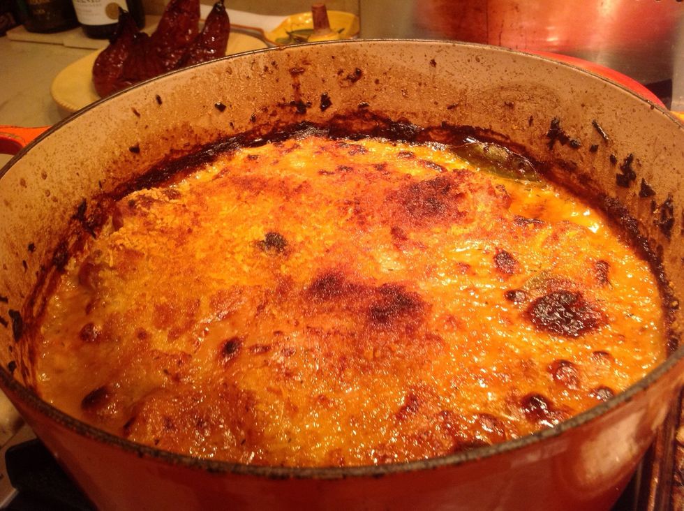 Cook for one more hour at 325F (163C).