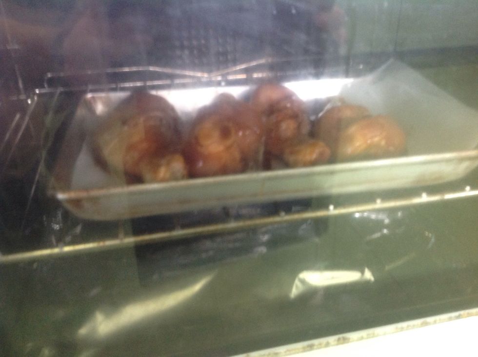 Cook in the oven for 10 minutes.