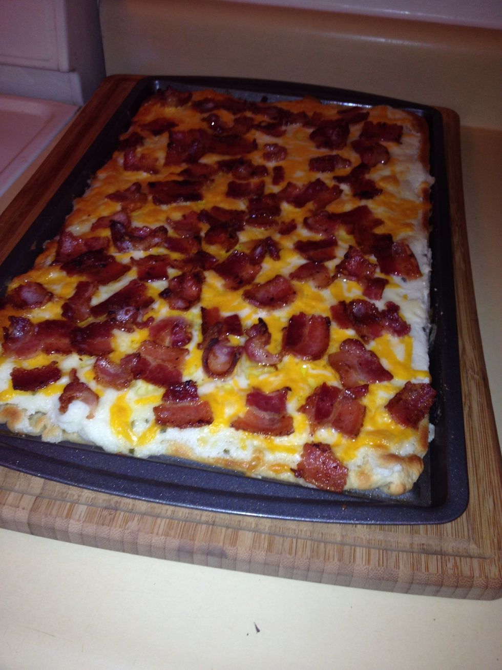 Cook in the oven for about 10 minutes.