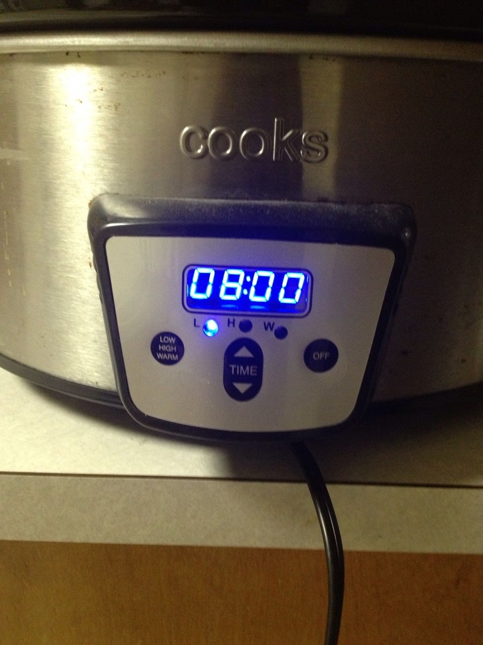 Cook on low for 8 hours