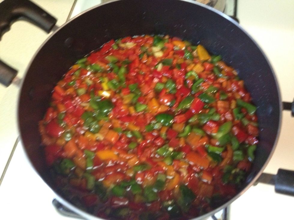 Cook on low hear until syrup like consistency