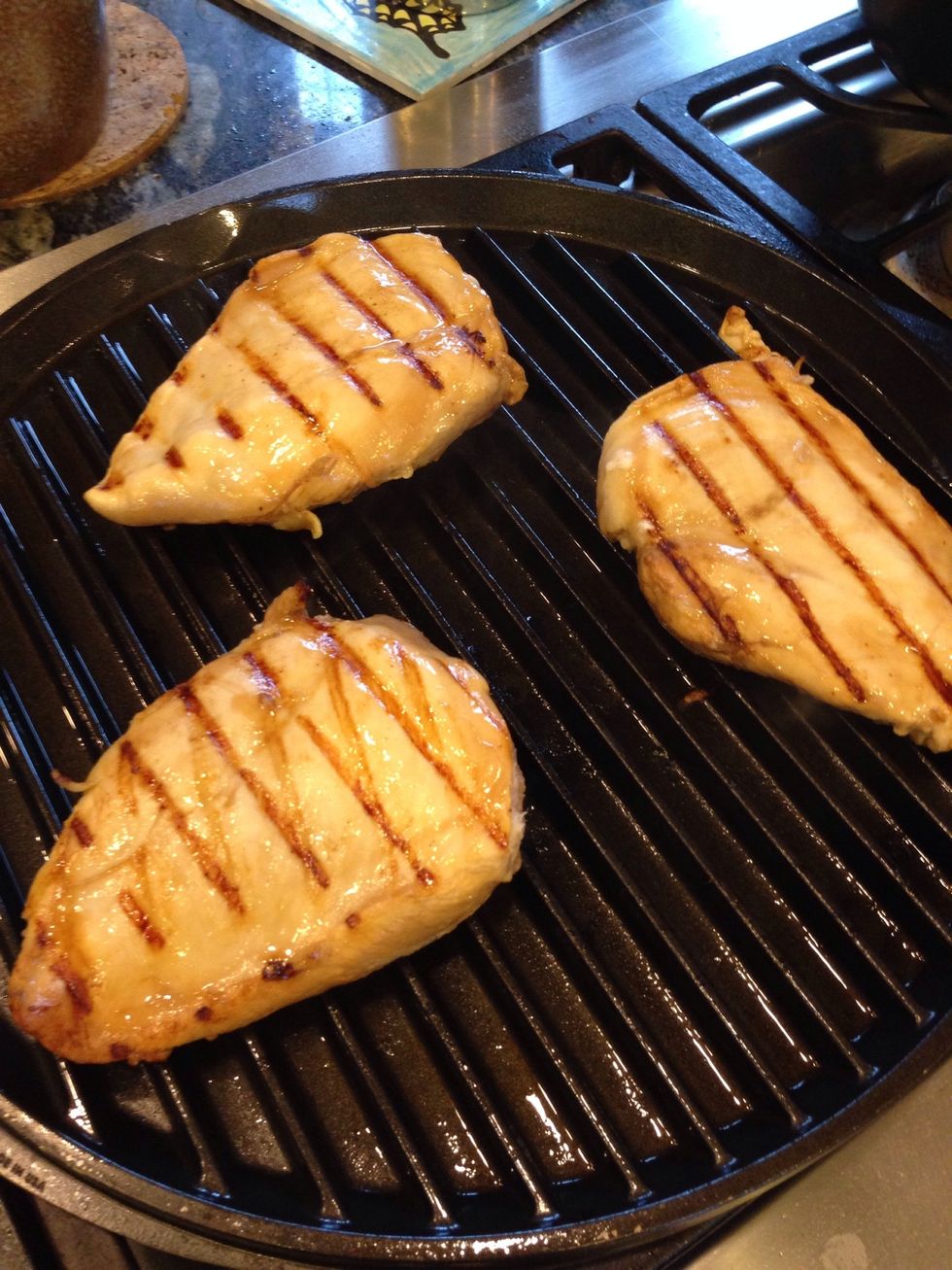 Cook on medium heat. On my griddle it took about 15-20 to become fully cooked.