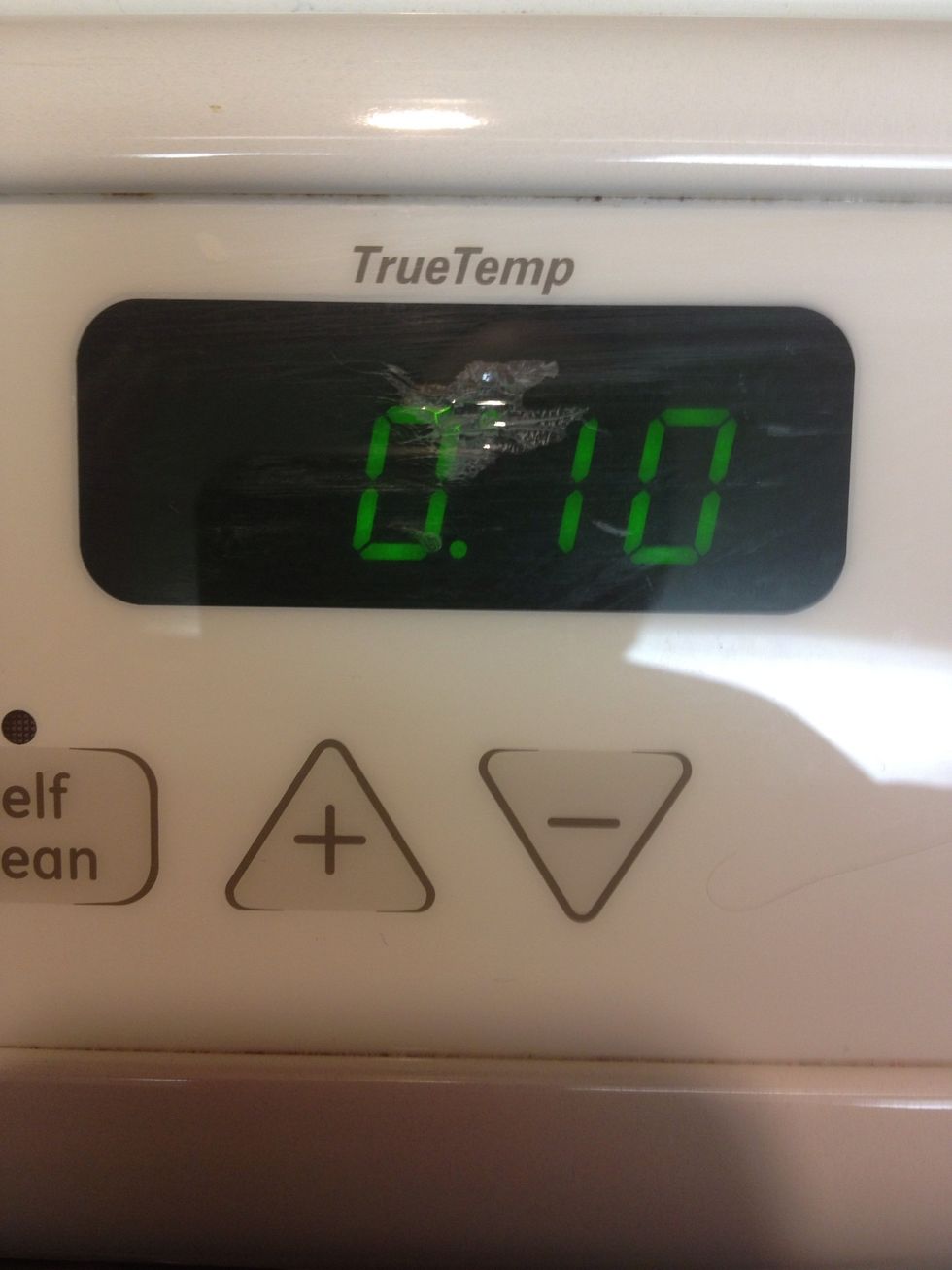 Cook over simmering water about ten minutes, until thickened, stirring frequently. Do keep an eye on it, so it doesn't scorch or get a weird skin.