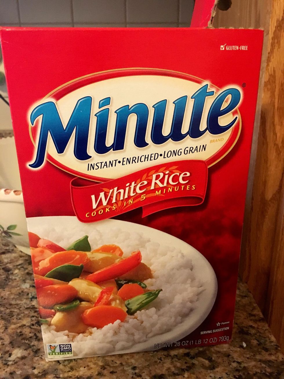 Cook rice in a different pan