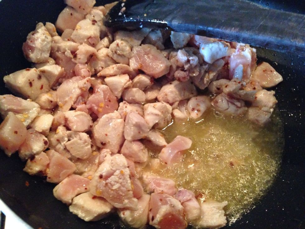 cook slightly