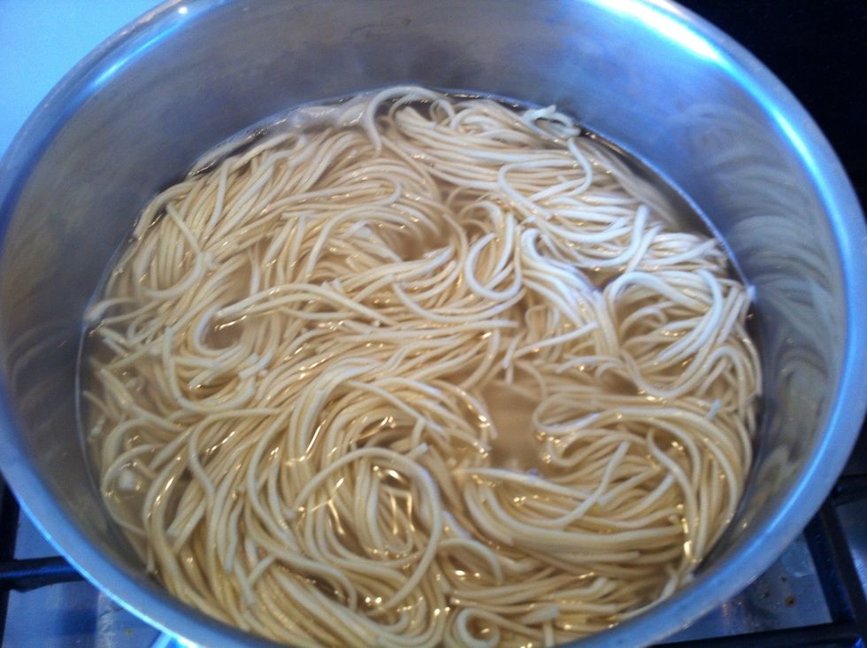 Cook the noodles according to the packet.