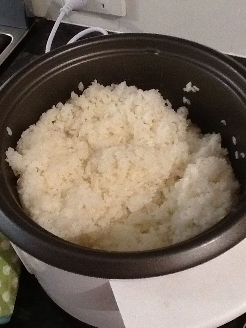 Cook the sushi rice