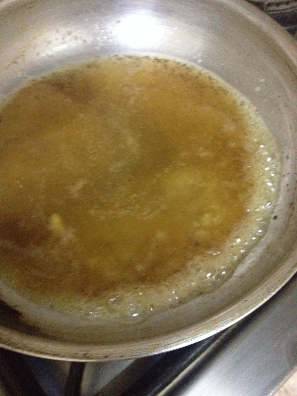 Cook them over medium heat until caramelized (darker than the picture) it will take 7-9 minutes