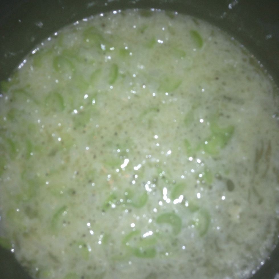 Cook til it looks like this