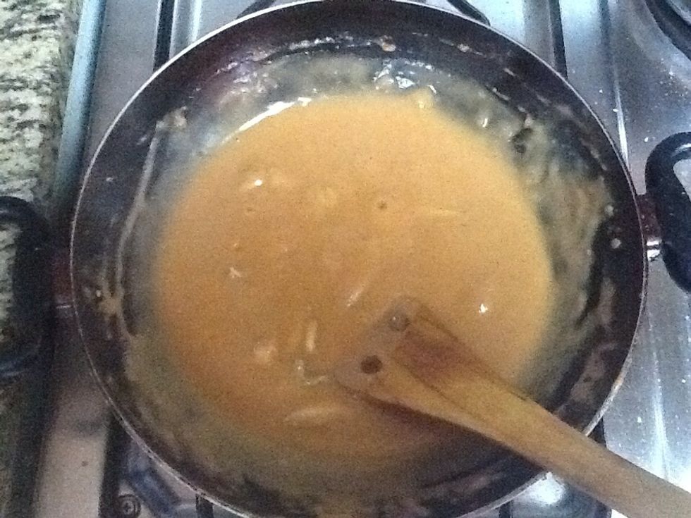 Cook till it thickens. Meanwhile in other pan cook noodles as per the instruction given behind the pack.