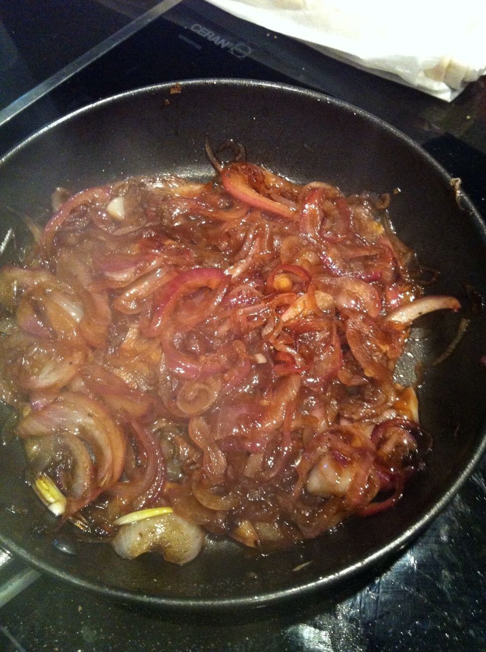 Cook till soft and caramelize