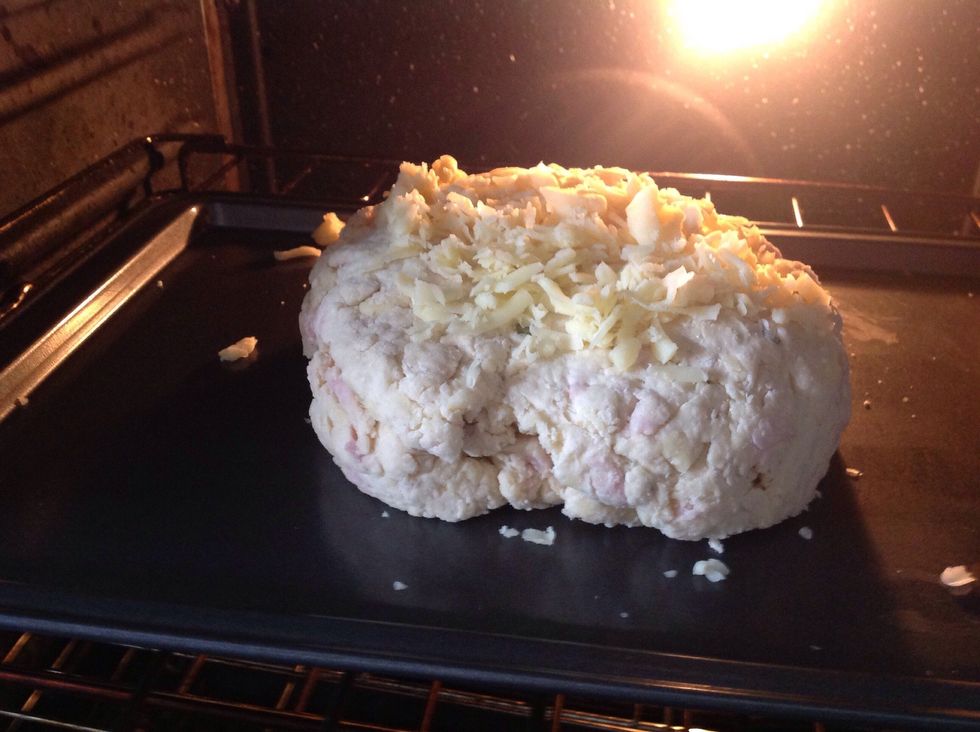 Cook until light golden brown and smells cooked