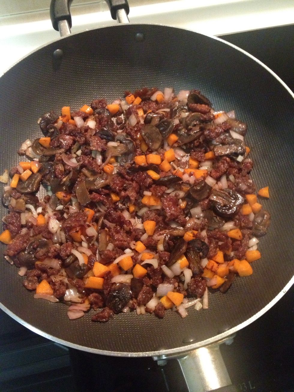 Cook until onion soften..