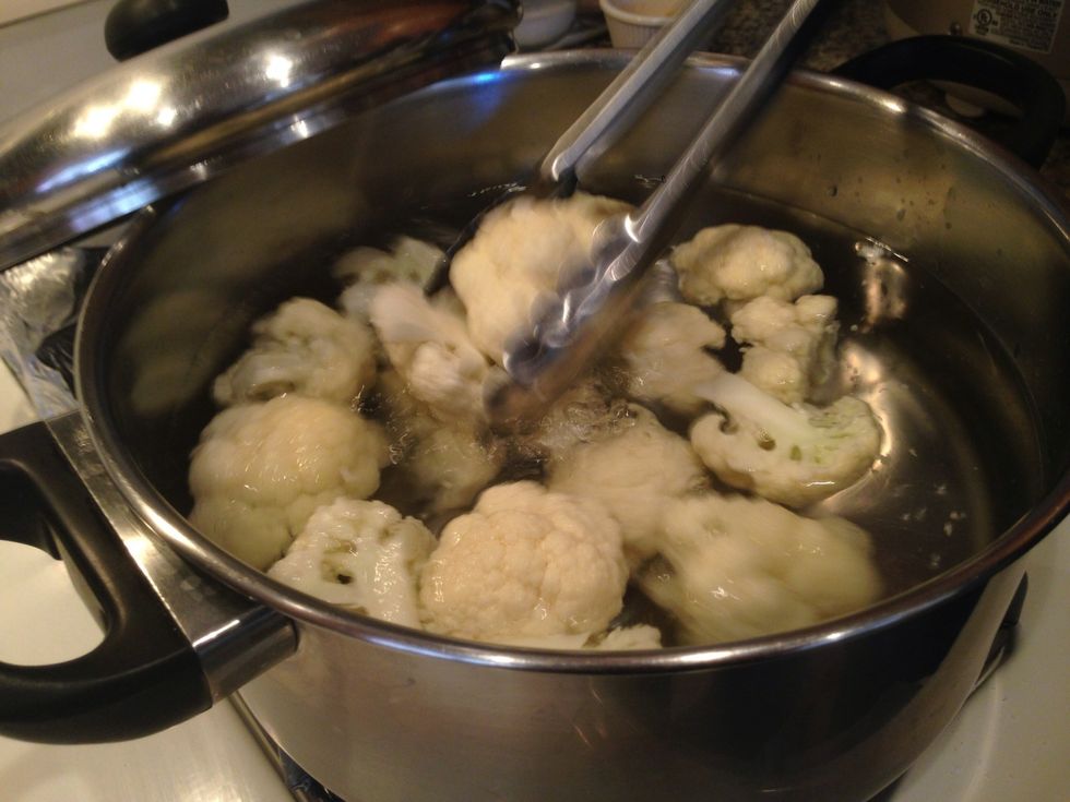 Cook your Cauliflower until fork tender. www.foodbox.tv