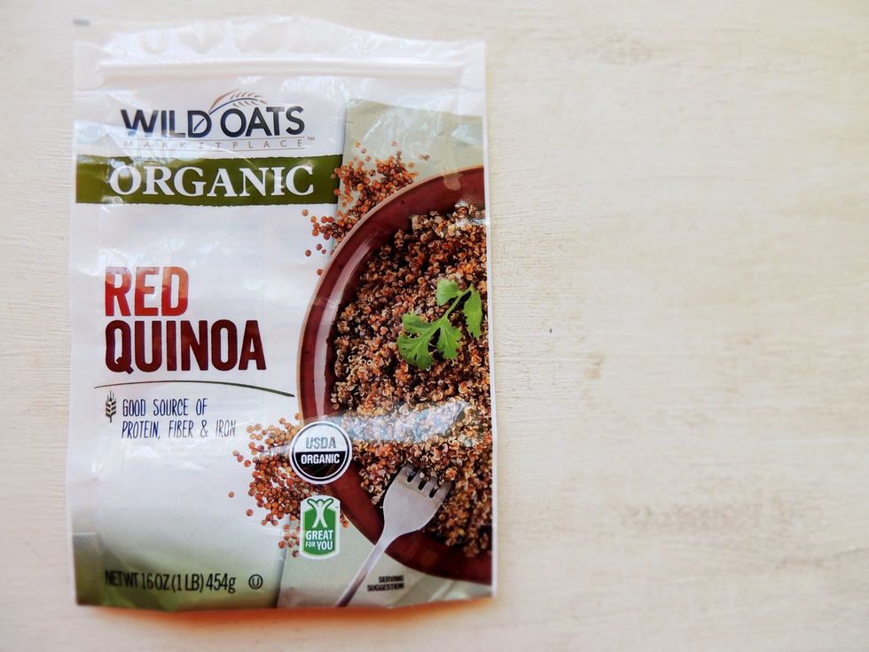 Cook your quinoa according to package. If this is new for you taste test. If you'd prefer softer texture add more water and cook a bit longer.