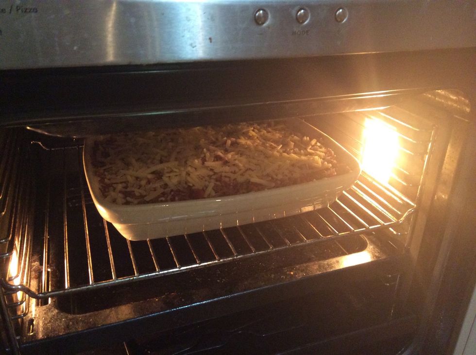 Cooking time may vary. Approx. 40-45 minutes.