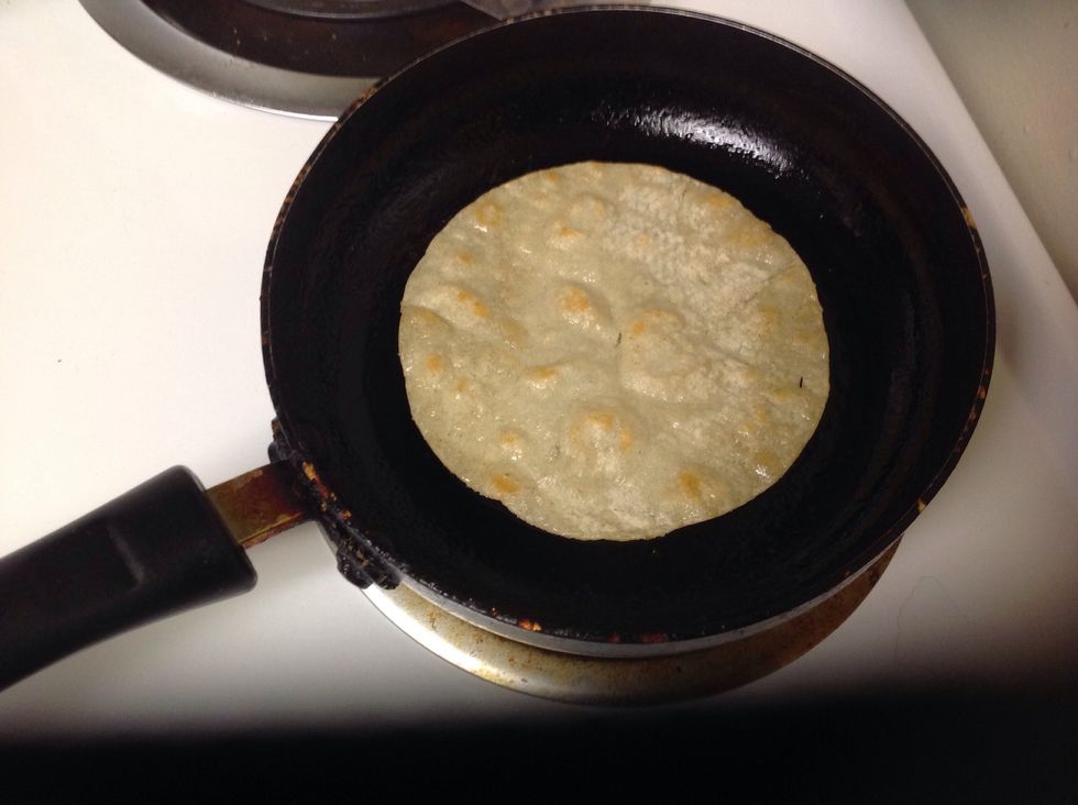 Cooking tortillas