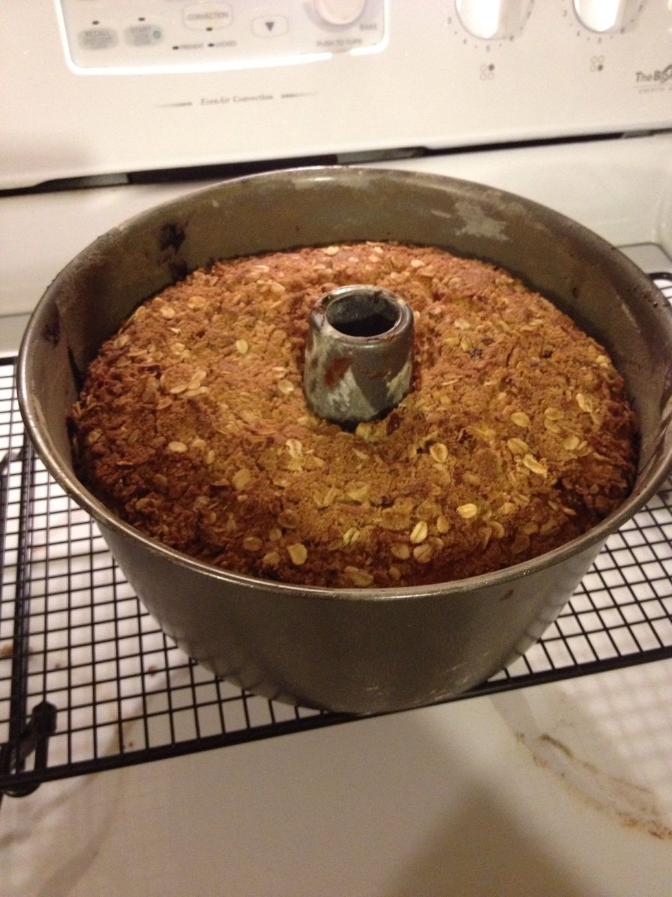 Cool for 5 min. In the pan.