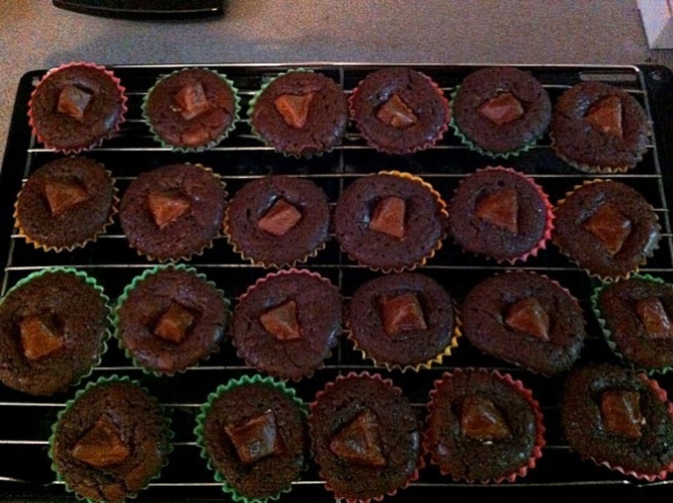 Cool them on a tray.