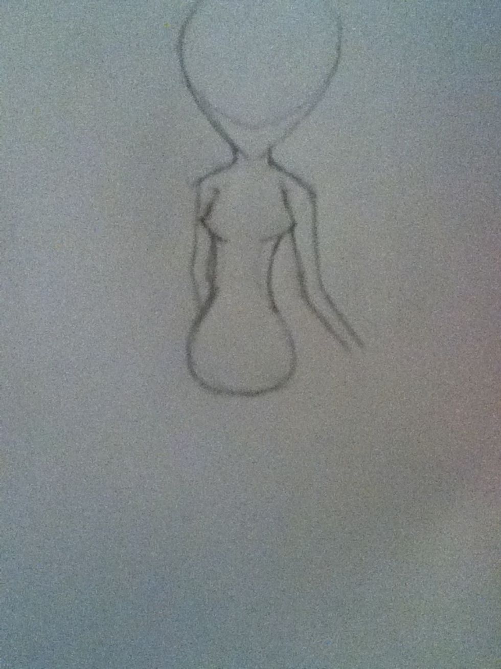 Copy the lines you've just made for arms.