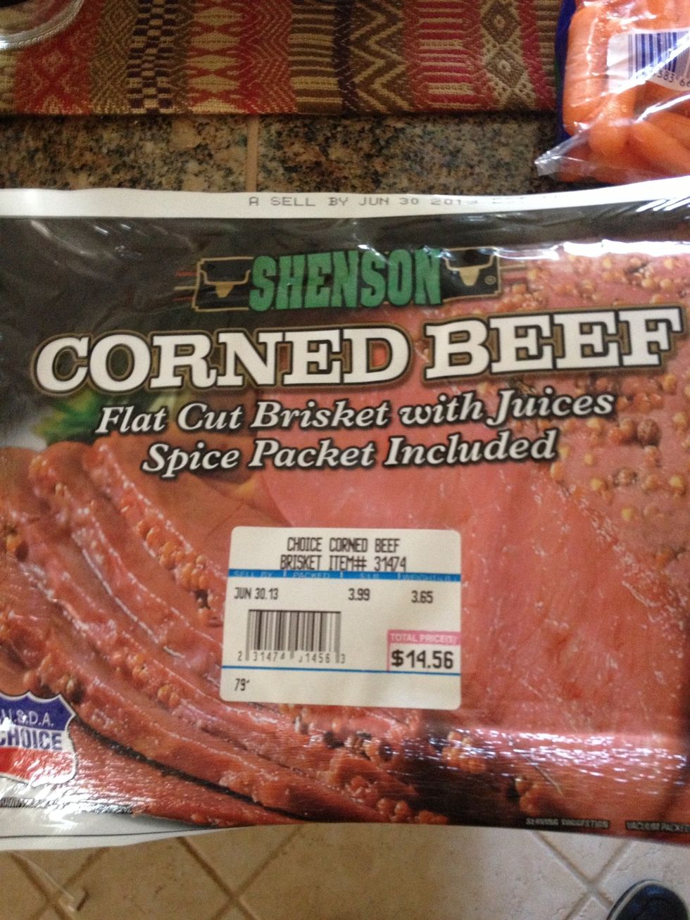 Corned beef from Costco