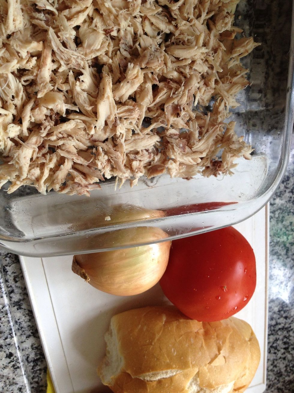 Corte os ingedientes