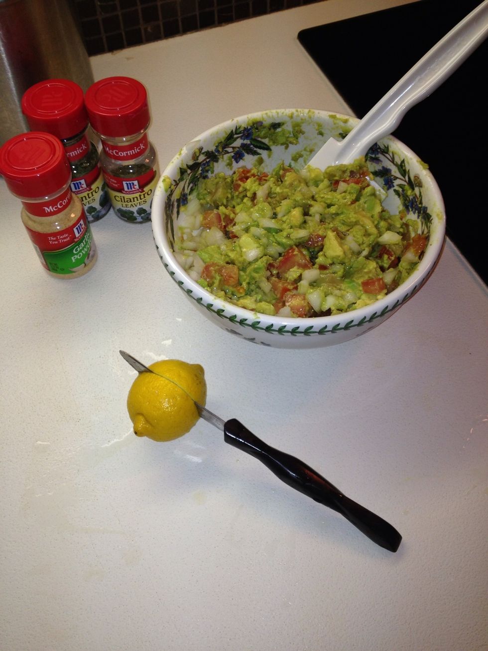 Corte un lim\u00f3n.