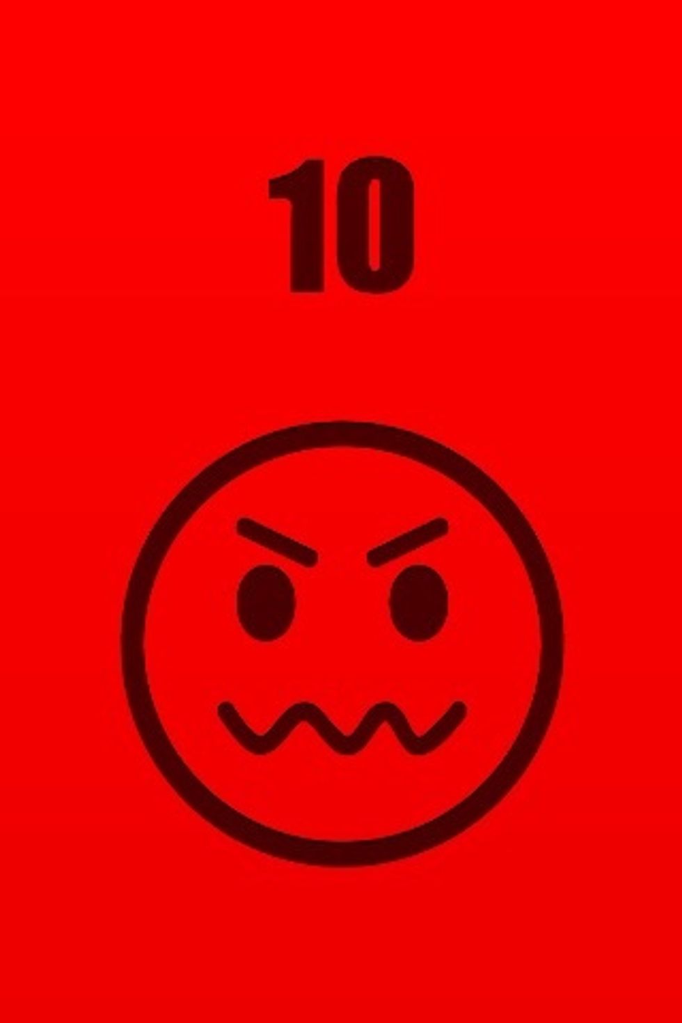 Count down from ten.....