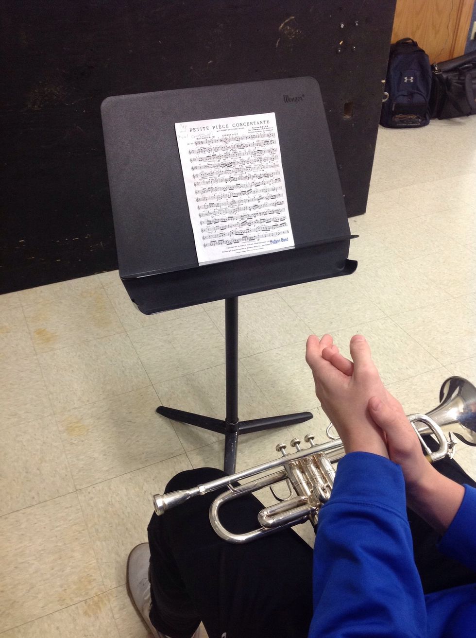 Count rhythms out loud and clap them with your hands.