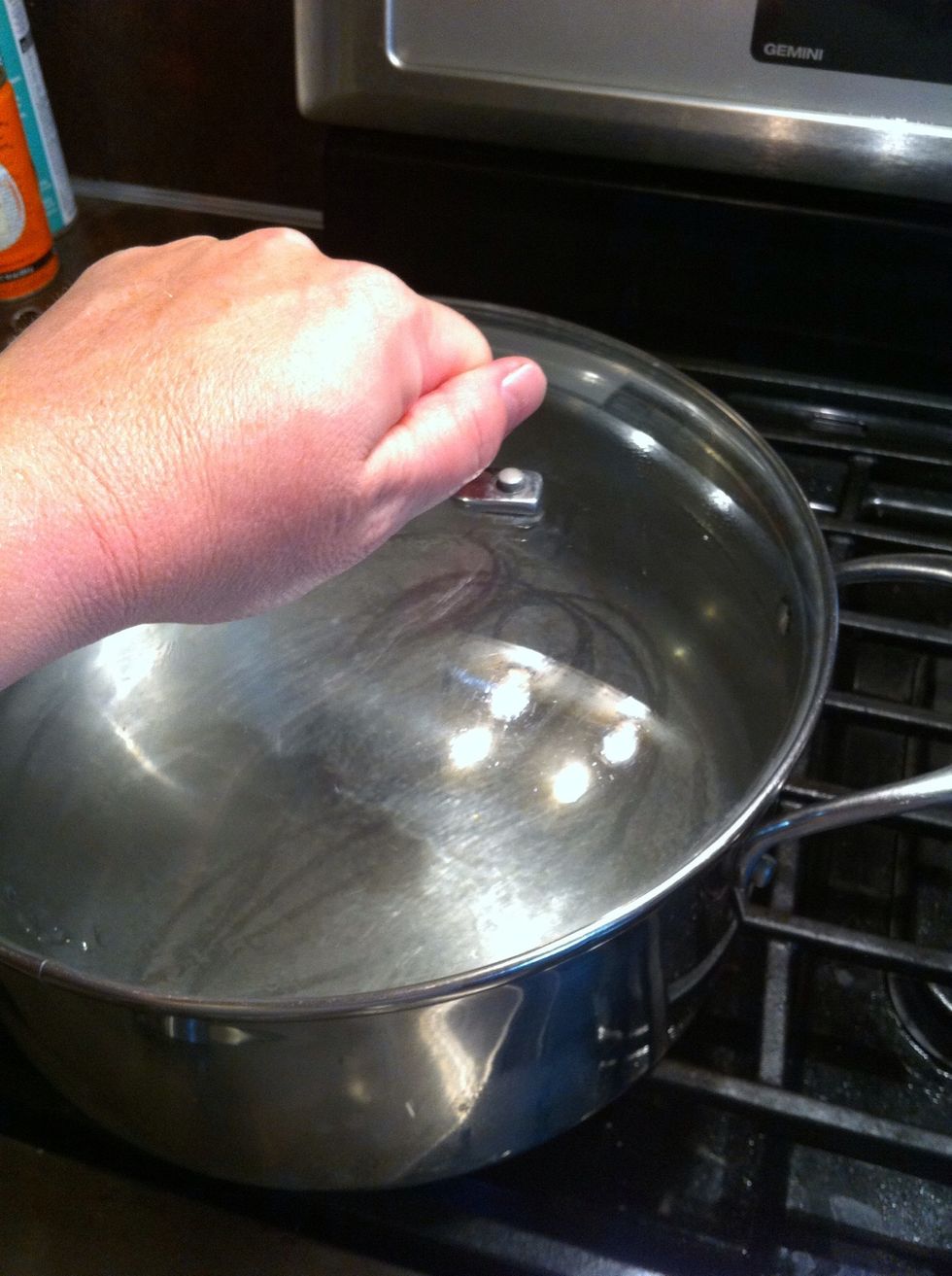 Cover and bring to boil.