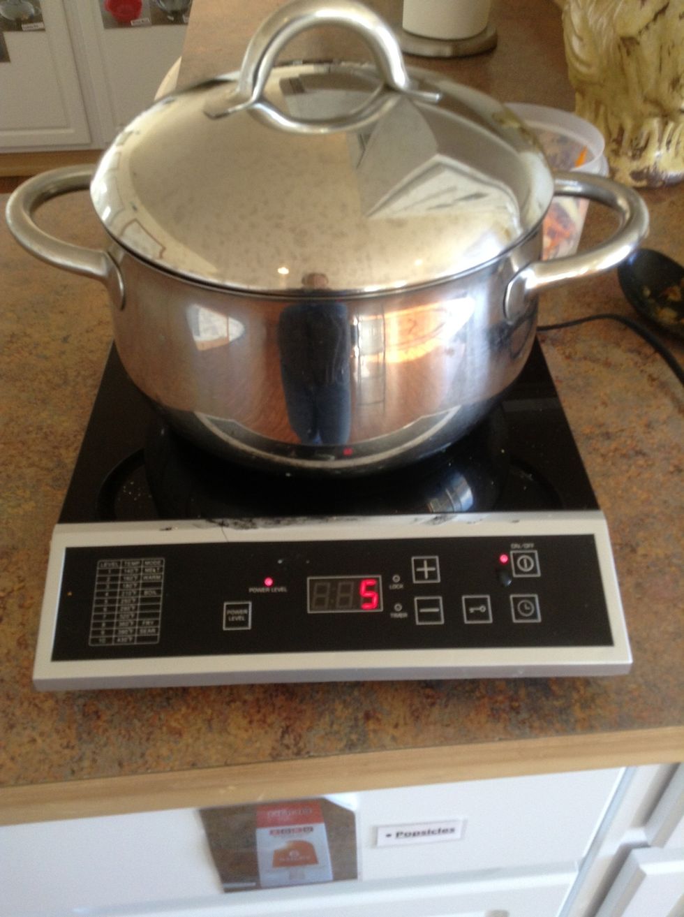 Cover and cook for 20 minutes or until squash and sweet potato are soft