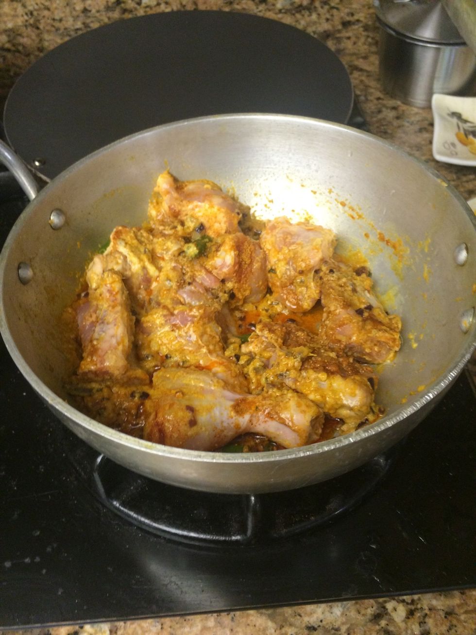 Cover and cook on low for 15 minutes