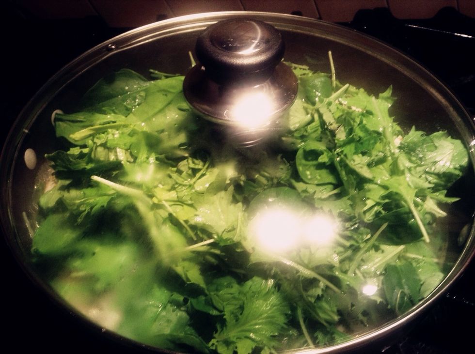 Cover, and cook until tilapia flakes easily with a fork, about 2 minutes.  With a slotted spoon, transfer tilapia and vegetable to a plate (reserve skillet).