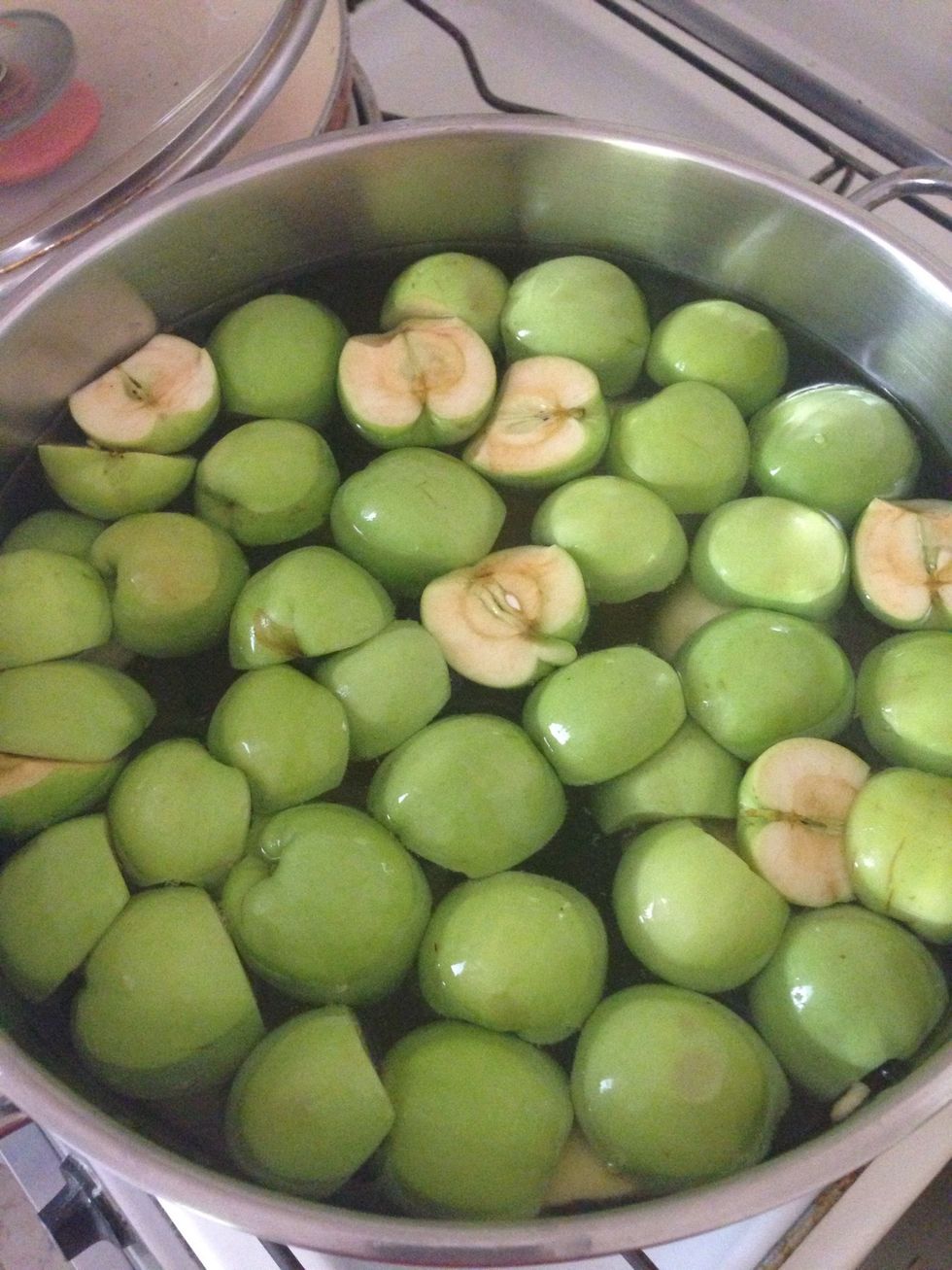 Cover and let it come to a hard boil