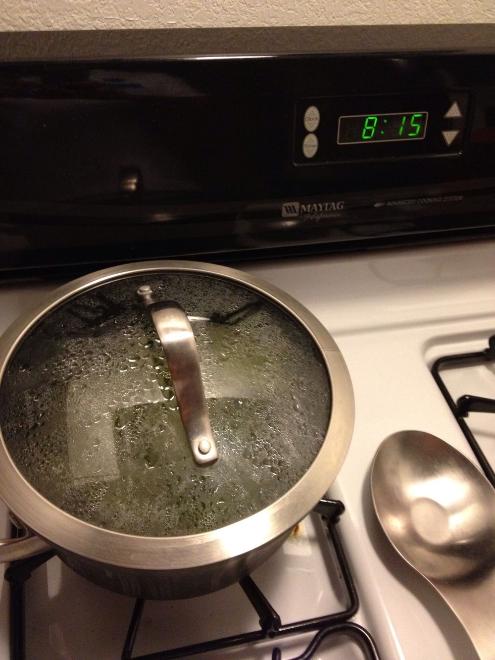 Cover and let simmer for 10 minutes